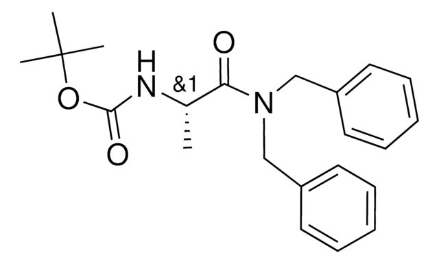 tert-butyl (1S)-2-(Dibenzylamino)-1-methyl-2-oxoethylcarbamate AldrichCPR