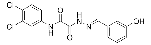 N-(3,4-DICHLOROPHENYL)-2-(2-(3-HYDROXYBENZYLIDENE)HYDRAZINO)-2-OXOACETAMIDE AldrichCPR
