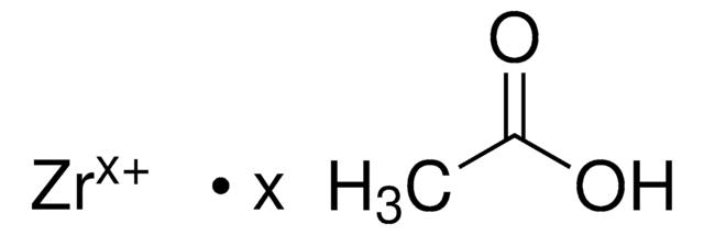 Zirconium acetate solution in dilute acetic acid