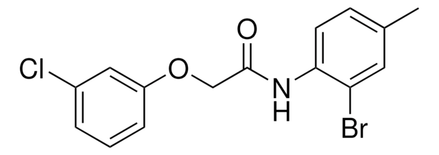 N-(2-BROMO-4-METHYL-PHENYL)-2-(3-CHLORO-PHENOXY)-ACETAMIDE AldrichCPR