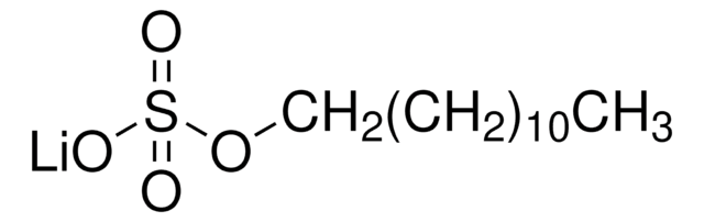 Lithium dodecyl sulfate &#8805;98.5% (GC)