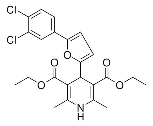 DIETHYL 4-[5-(3,4-DICHLOROPHENYL)-2-FURYL]-2,6-DIMETHYL-1,4-DIHYDRO-3,5-PYRIDINEDICARBOXYLATE AldrichCPR