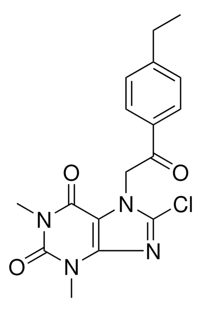 8-CL-7-(2-(4-ETHYL-PH)-2-OXOETHYL)-1,3-DIMETHYL-3,7-DIHYDRO-1H-PURINE-2,6-DIONE AldrichCPR
