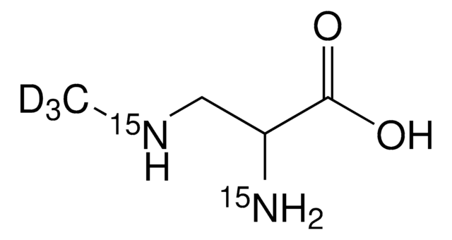&#946;-N-Methyl-d3-amino-DL-alanine-15N2 98 atom % 15N, 98 atom % D, 97% (CP)