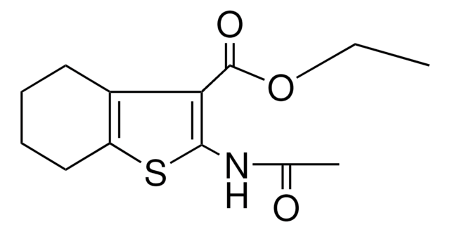 ETHYL 2-ACETAMIDO-4,5,6,7-TETRAHYDROBENZO(B)THIOPHENE-3-CARBOXYLATE AldrichCPR