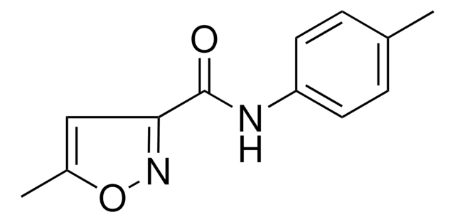 5-METHYL-N-(4-METHYLPHENYL)-3-ISOXAZOLECARBOXAMIDE AldrichCPR