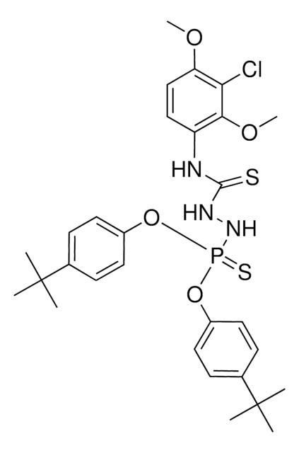 BIS(4-T-BUTYL-PHENYL) N-(5-CL-2,4-DIMETHOXY-PH-)-2-THIOUREIDOTHIOPHOSPHORAMIDATE AldrichCPR
