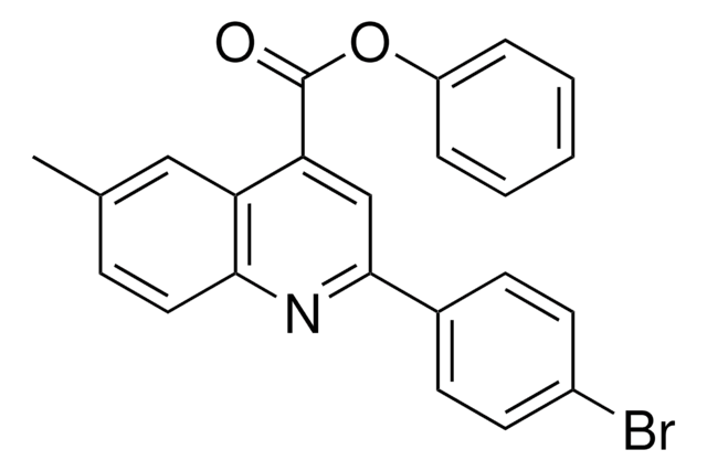 PHENYL 2-(4-BROMOPHENYL)-6-METHYL-4-QUINOLINECARBOXYLATE AldrichCPR