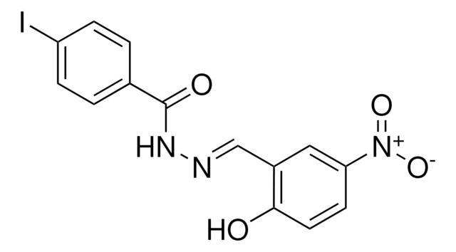4-IODO-BENZOIC ACID (2-HYDROXY-5-NITRO-BENZYLIDENE)-HYDRAZIDE AldrichCPR