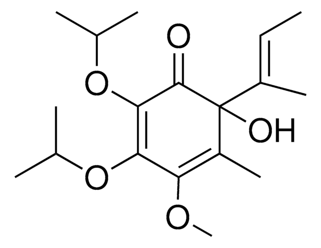 6-HYDROXY-2,3-DIISOPROPOXY-4-METHOXY-5-METHYL-6-[(1E)-1-METHYL-1-PROPENYL]-2,4-CYCLOHEXADIEN-1-ONE AldrichCPR