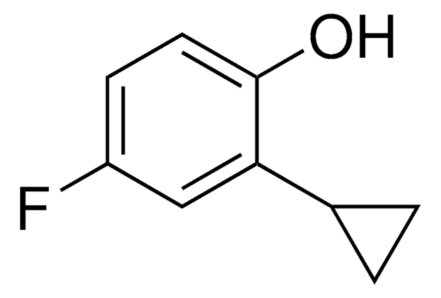 2-Cyclopropyl-4-fluorophenol AldrichCPR