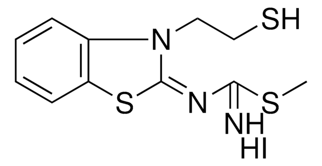 1-(3-(2-MERCAPTO-ETHYL)-3H-BENZOTHIAZOL-2-YLIDENE)-2-ME-ISOTHIOUREA, HYDRIODIDE AldrichCPR