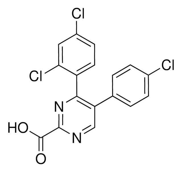 5-(4-CHLOROPHENYL)-4-(2,4-DICHLOROPHENYL)-2-PYRIMIDINECARBOXYLIC ACID AldrichCPR
