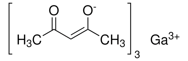 Gallium(III) acetylacetonate 99.99% trace metals basis