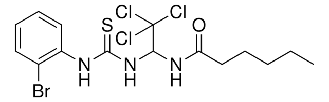 HEXANOIC ACID (1-(3-(2-BROMO-PHENYL)-THIOUREIDO)-2,2,2-TRICHLORO-ETHYL)-AMIDE AldrichCPR