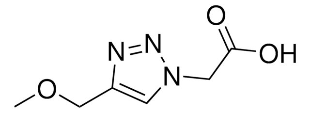 2-(4-(Methoxymethyl)-1H-1,2,3-triazol-1-yl)acetic acid AldrichCPR