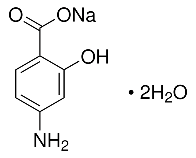 Sodium 4-aminosalicylate dihydrate &#8805;97.0% (T)