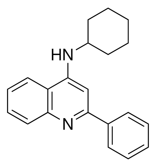 CYCLOHEXYL-(2-PHENYL-QUINOLIN-4-YL)-AMINE AldrichCPR