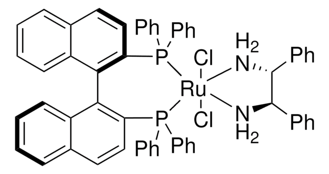 Dichloro[(R)-(+)-2,2&#8242;-bis(diphenylphosphino)-1,1&#8242;-binaphthyl][(1R,2R)-(+)-1,2-diphenylethylenediamine)ruthenium(II)