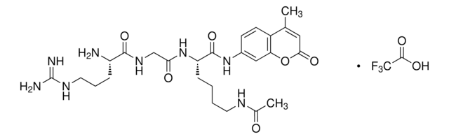 N-Acetyl-Arg-Gly-Lys(acetyl)-7-amido-4-methylcoumarin trifluoroacetate salt &#8805;98% (HPLC)