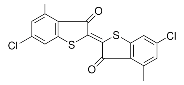 6,6'-DICHLORO-4,4'-DIMETHYL-(2,2')BI(BENZO(B)THIOPHENYLIDENE)-3,3'-DIONE AldrichCPR