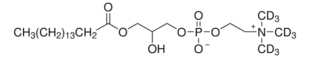 1-Palmitoyl-rac-glycero-3-phosphocholine-(trimethyl-d9) 98 atom % D, 97% (CP)