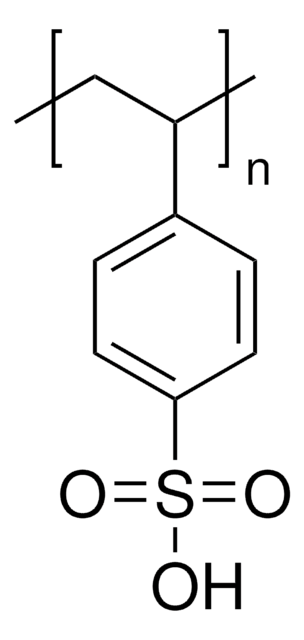 聚(4-苯乙烯磺酸) 溶液 Mw ~75,000, 18&#160;wt. % in H2O