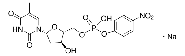 Thymidine 5&#8242;-monophosphate p-nitrophenyl ester sodium salt &#8805;98% (HPLC)
