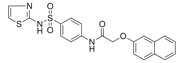 2-(2-NAPHTHYLOXY)-N-(4-((1,3-THIAZOL-2-YLAMINO)SULFONYL)PHENYL)ACETAMIDE AldrichCPR