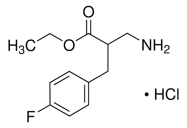 Ethyl 3-amino-2-(4-fluorobenzyl)propanoate hydrochloride AldrichCPR