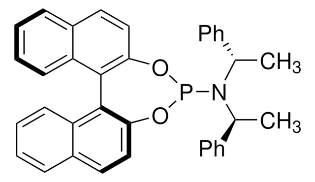 (S,S,S)-(+)-(3,5-二氧杂-4-磷杂环庚二烯并[2,1-a:3,4-a']二萘-4-基)二(1-苯基乙基)胺 97%