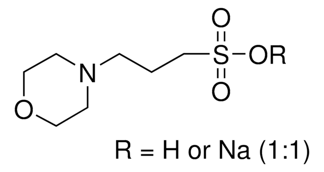 MOPS hemisodium salt Vetec&#8482;, reagent grade, 98%