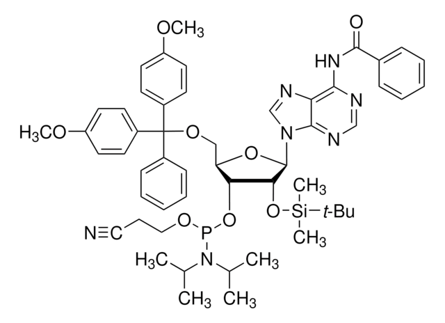 DMT-2&#8242;O-TBDMS-rA(bz) Phosphoramidite configured for (ÄKTA&#174; and OligoPilot&#174;)