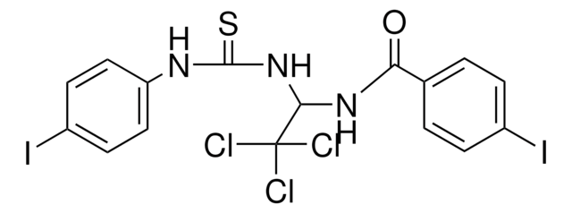 4-IODO-N-(2,2,2-TRICHLORO-1-(3-(4-IODO-PHENYL)-THIOUREIDO)-ETHYL)-BENZAMIDE AldrichCPR