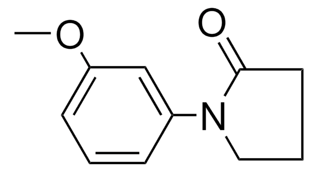 1-(3-METHOXY-PHENYL)-PYRROLIDIN-2-ONE AldrichCPR