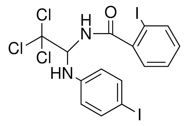 2-IODO-N-(2,2,2-TRICHLORO-1-(4-IODO-PHENYLAMINO)-ETHYL)-BENZAMIDE AldrichCPR