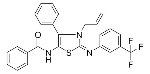 N-(3-ALLYL-4-PH-2-(3-TRIFLUOROMETHYL-PHENYLIMINO)-2,3-2H-THIAZOL-5-YL)-BENZAMIDE AldrichCPR