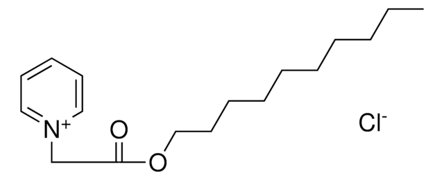 1-DECYLOXYCARBONYLMETHYL-PYRIDINIUM, CHLORIDE AldrichCPR