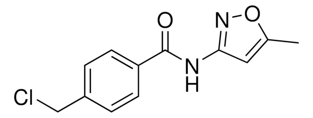 4-(Chloromethyl)-N-(5-methyl-3-isoxazolyl)benzamide AldrichCPR
