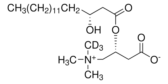 [(R)-3-Hydroxyhexadecanoyl]-L-carnitine-(methyl-d3) analytical standard