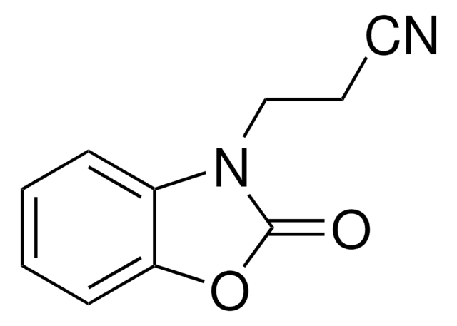 3-(2-OXO-BENZOOXAZOL-3-YL)-PROPIONITRILE AldrichCPR