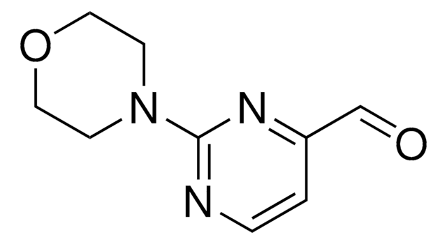 2-(4-Morpholinyl)-4-pyrimidinecarbaldehyde AldrichCPR