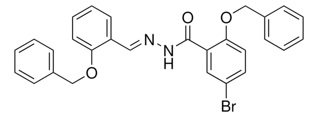 2-(BENZYLOXY)-N'-(2-(BENZYLOXY)BENZYLIDENE)-5-BROMOBENZOHYDRAZIDE AldrichCPR