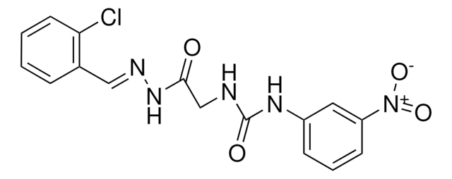 2-(3-(3-NITROPHENYL)UREIDO)ACETIC (2-CHLOROBENZYLIDENE)HYDRAZIDE AldrichCPR