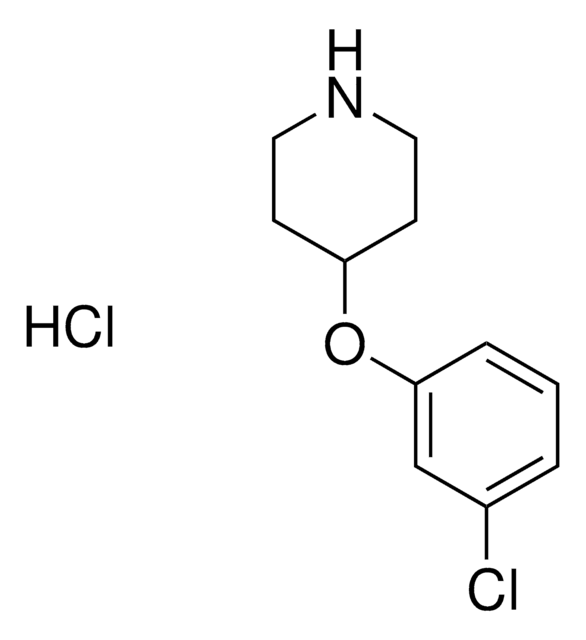 4-(3-chlorophenoxy)piperidine hydrochloride AldrichCPR