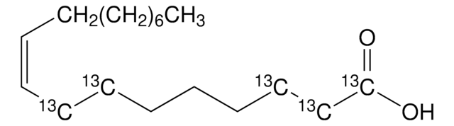 Oleic acid-1,2,3,7,8-13C5 99 atom % 13C, 99% (CP)