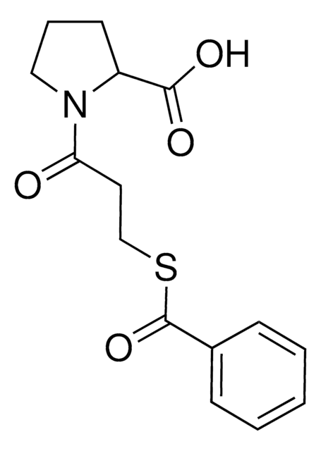 1-[3-(benzoylsulfanyl)propanoyl]proline AldrichCPR