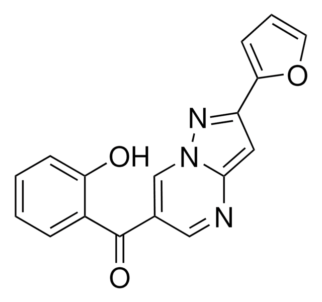 [2-(2-FURYL)PYRAZOLO[1,5-A]PYRIMIDIN-6-YL](2-HYDROXYPHENYL)METHANONE AldrichCPR