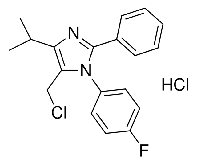 5-CHLOROMETHYL-1-(4-FLUOROPHENYL)-4-ISOPROPYL-2-PHENYLIMIDAZOLE HYDROCHLORIDE AldrichCPR