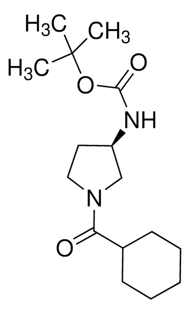 tert-Butyl (3R)-1-(cyclohexylcarbonyl)-3-pyrrolidinylcarbamate AldrichCPR
